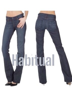 Habitual Deep End Low-Rise Slim Leg Jeans (30)